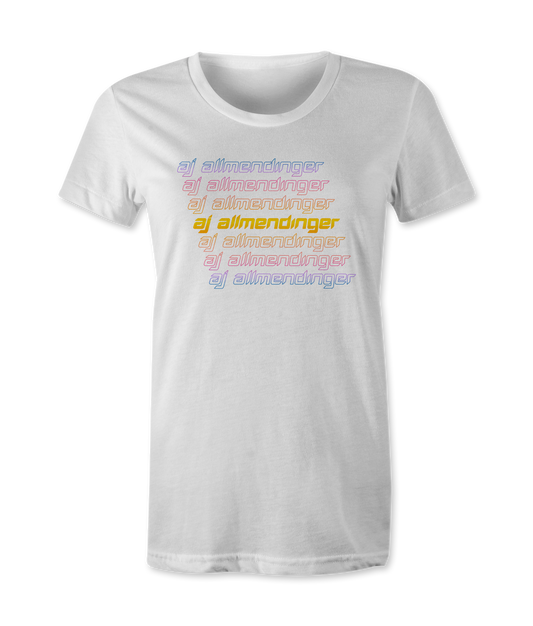 AJ Allmendinger - Sunrise Name Women's T-Shirts