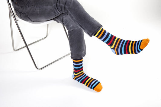 Men's Fashionable Mix Set Socks 5 Pack