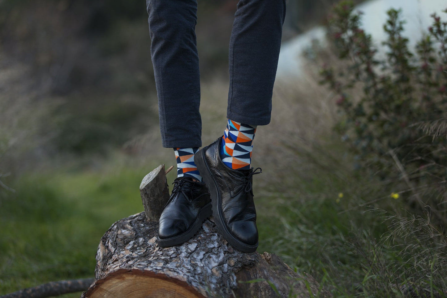 Men's Fashionable Mix Set Socks 5 Pack