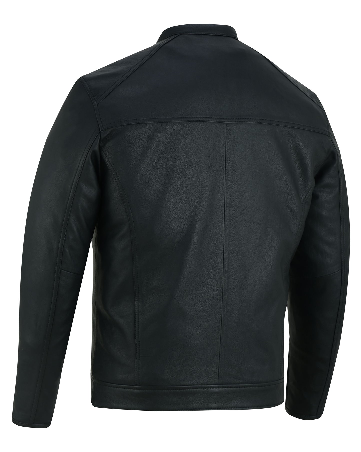 Alternate Angle Classic Joe Men’s Fashion Lambskin Leather Jacket