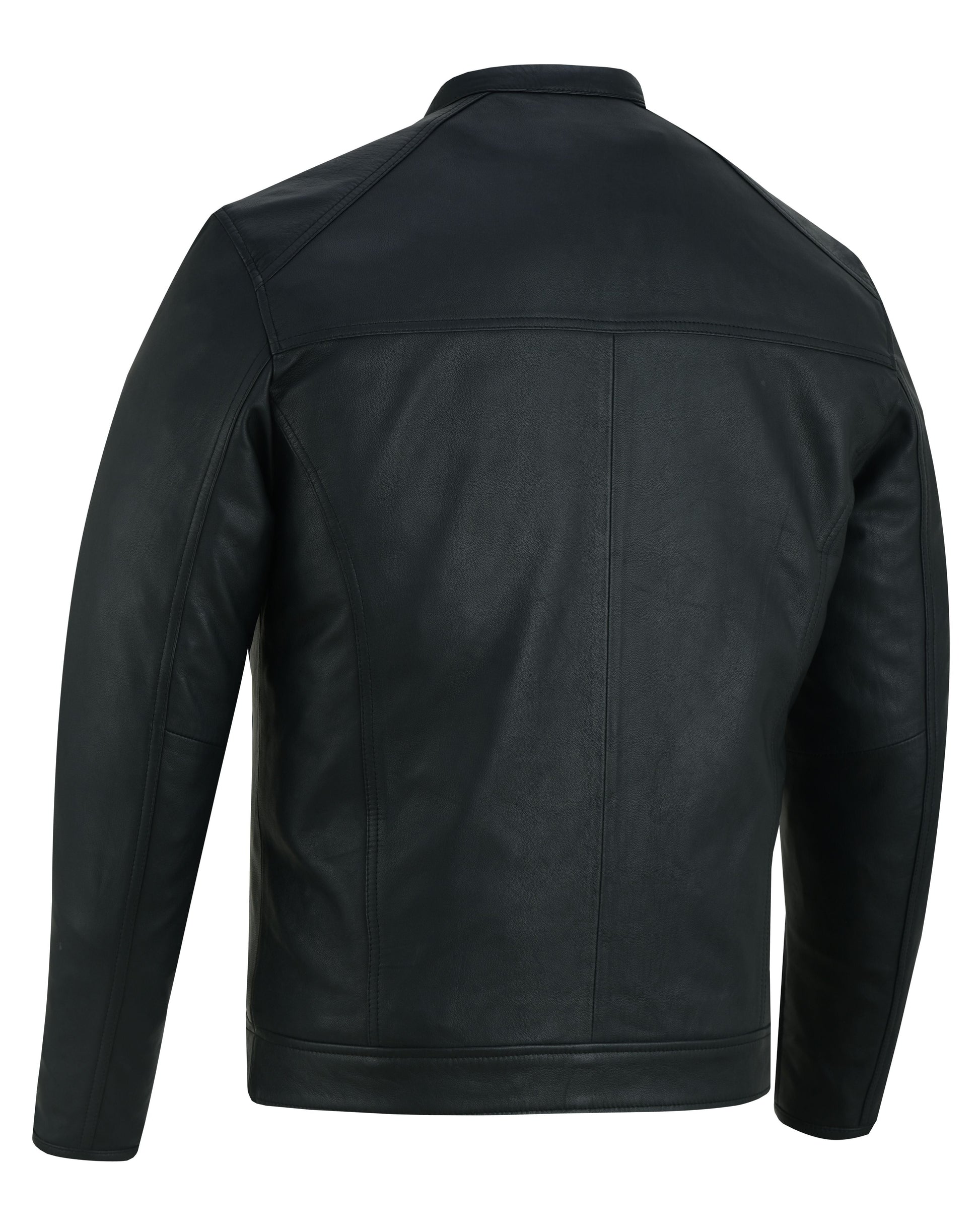 Alternate Angle Classic Joe Men’s Fashion Lambskin Leather Jacket