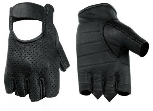DS Perforated Fingerless Glove