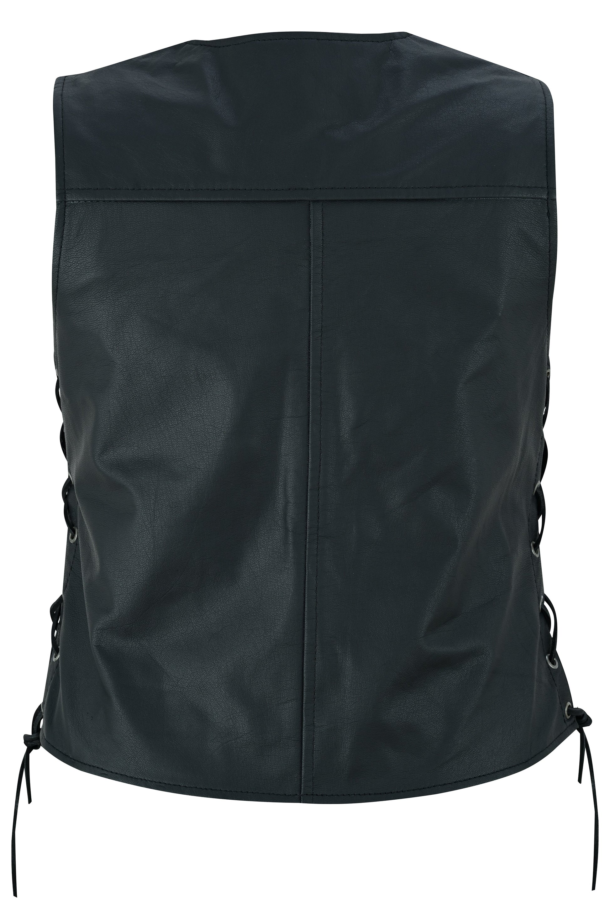 Bac Of DS Women's Light Weight Open Neck Vest