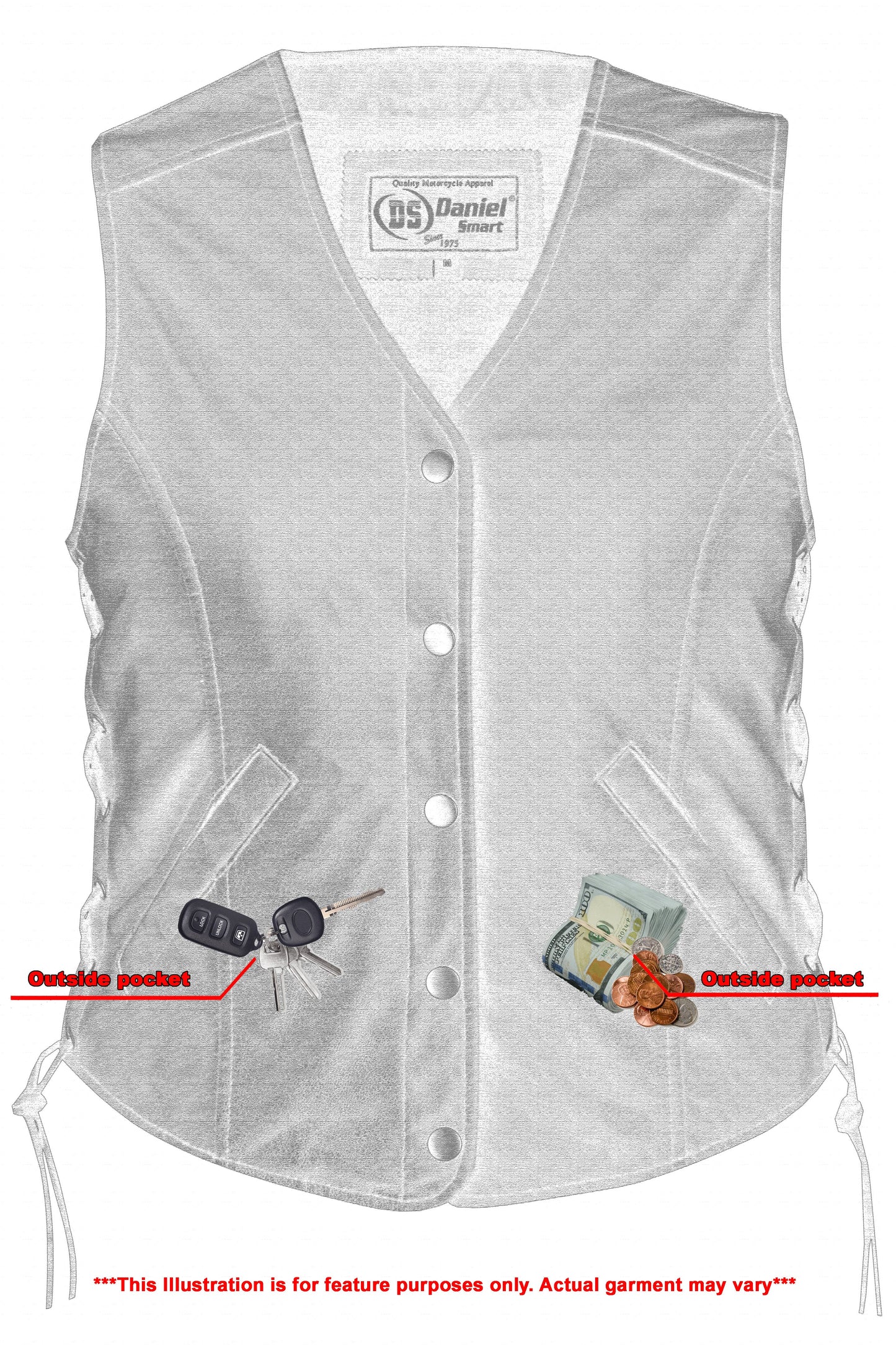 Xray DS Women's Light Weight Open Neck Vest