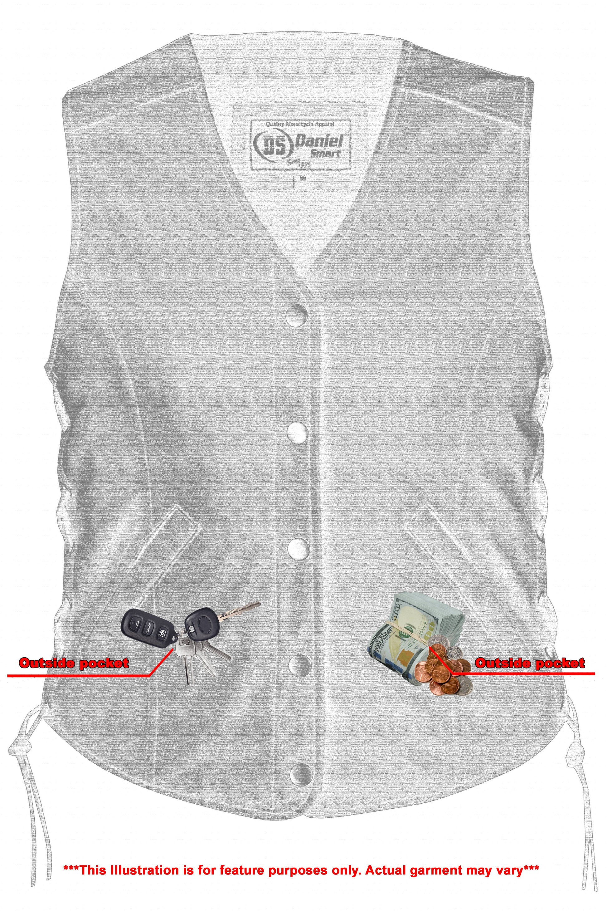 Xray DS Women's Light Weight Open Neck Vest