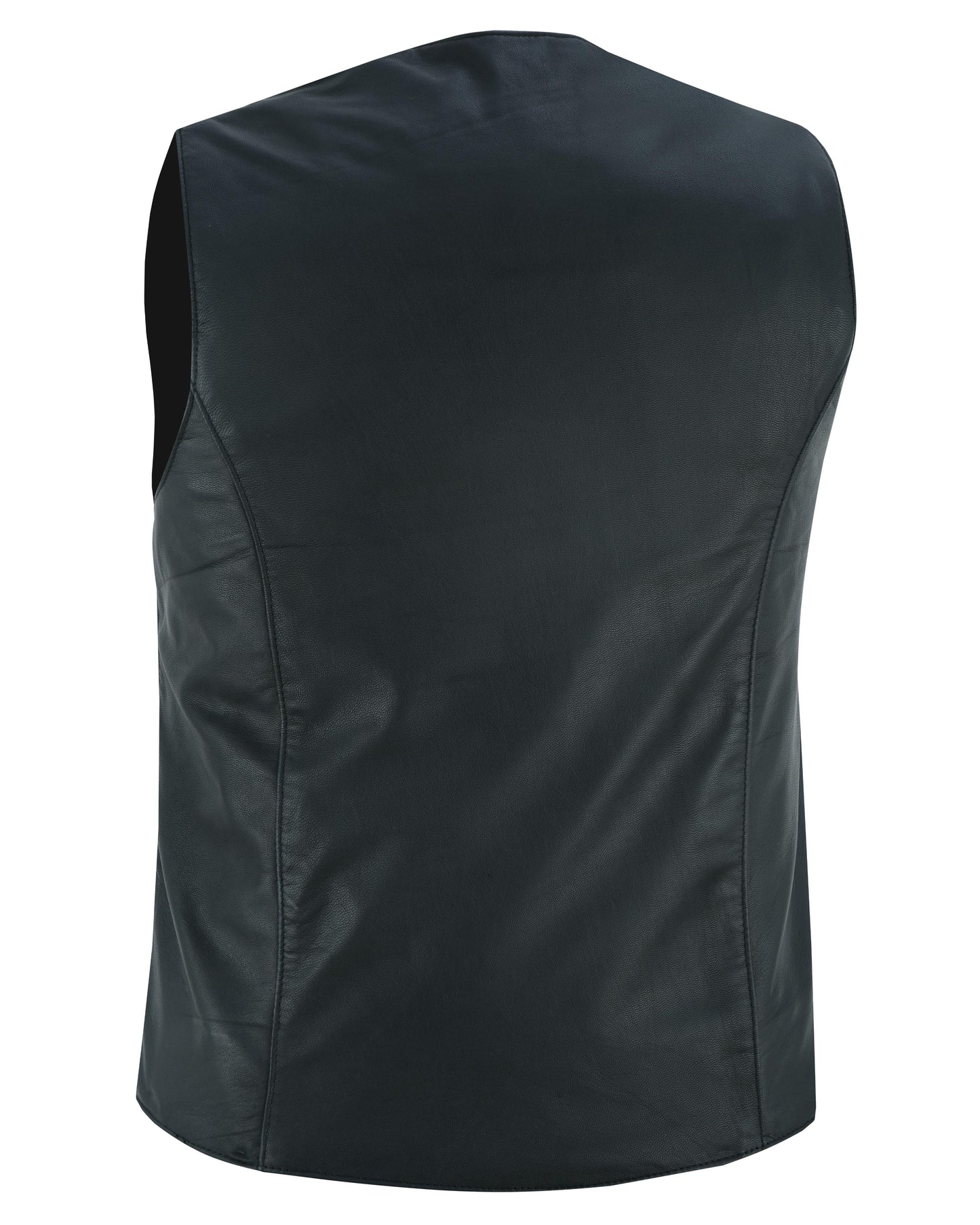 Back Side Of DS Women's Classic Plain Side Vest