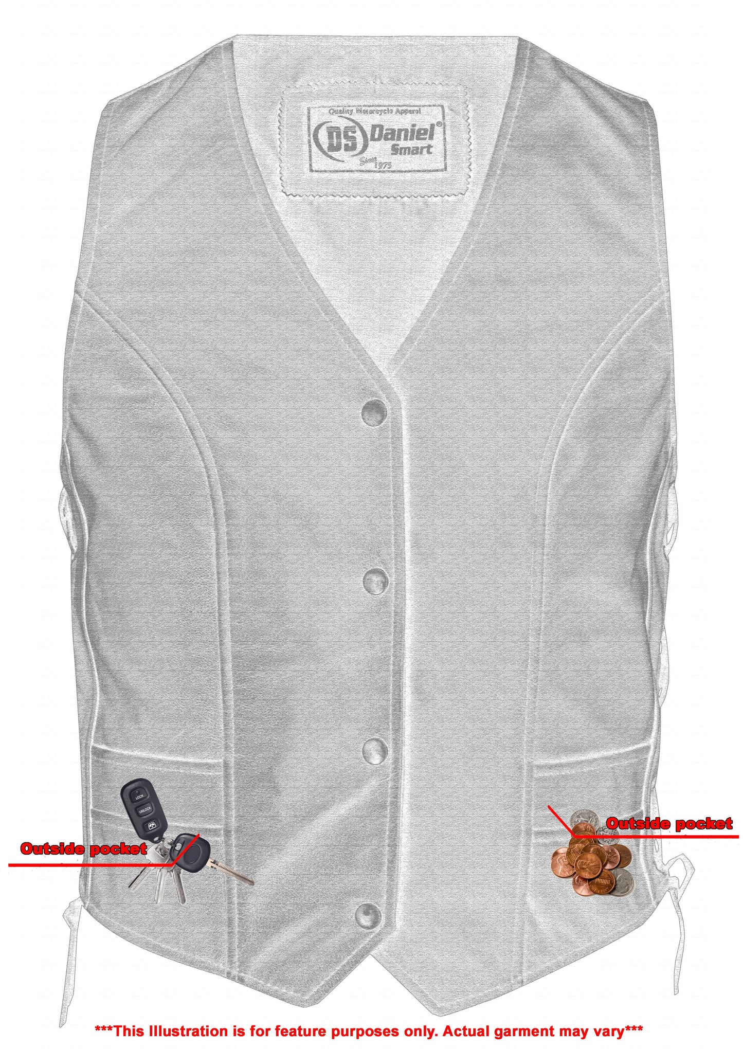 Xray View DS Women's Stylish Full Cut Vest