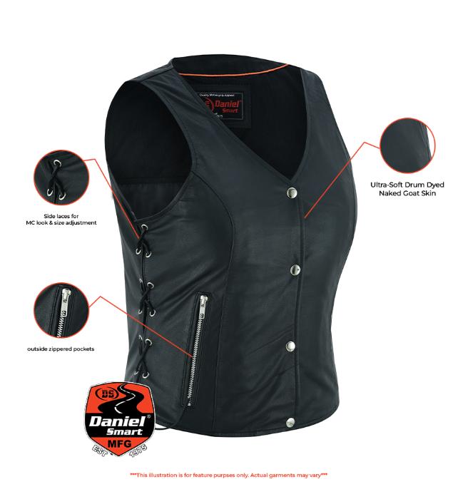 Infographic DS Women's Full Cut Great Fit Vest