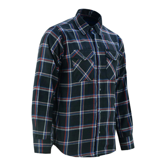 DS Flannel Shirt - Black, Red and Blue