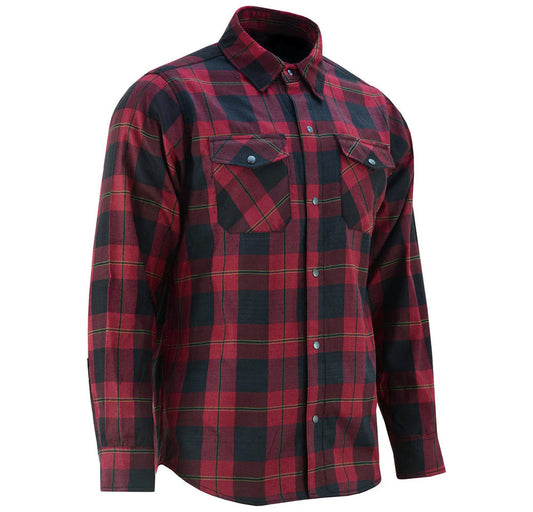 DS Flannel Shirt - Red and Black