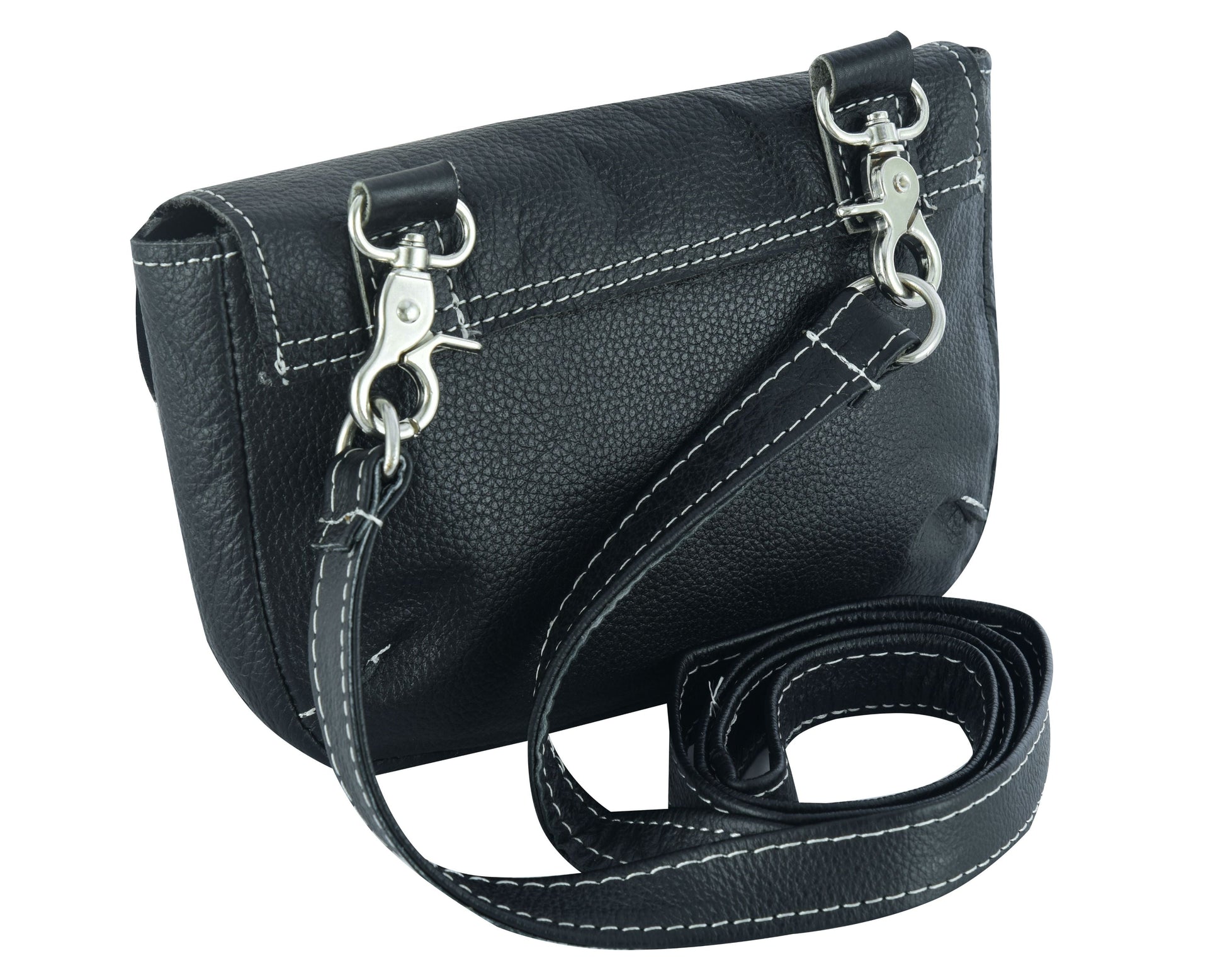 Back View  Women's Belt Loop Clip Purse