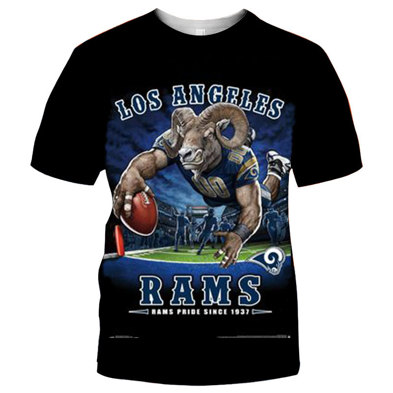 Oversized Sport Black Football Teams Unisex T Shirts
