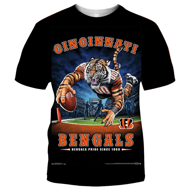 Oversized Sport Black Football Teams Unisex T Shirts