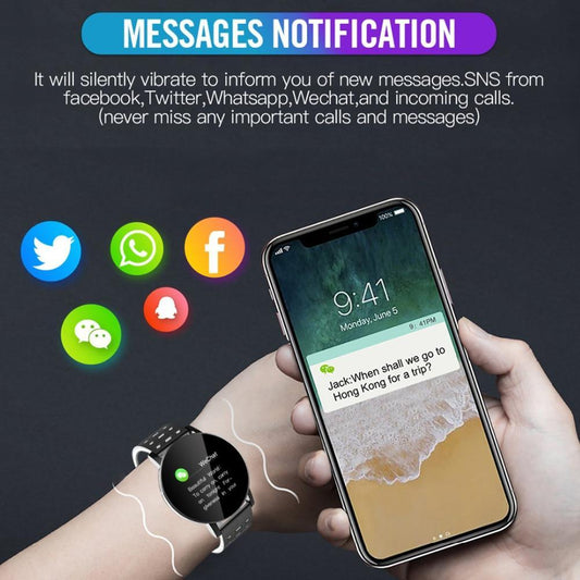 New Bluetooth Smart Watch For Men and Woman With Multifunction Blood Pressure Smartwatch Sport Tracker Band For Android IOS and WhatsApp Connection