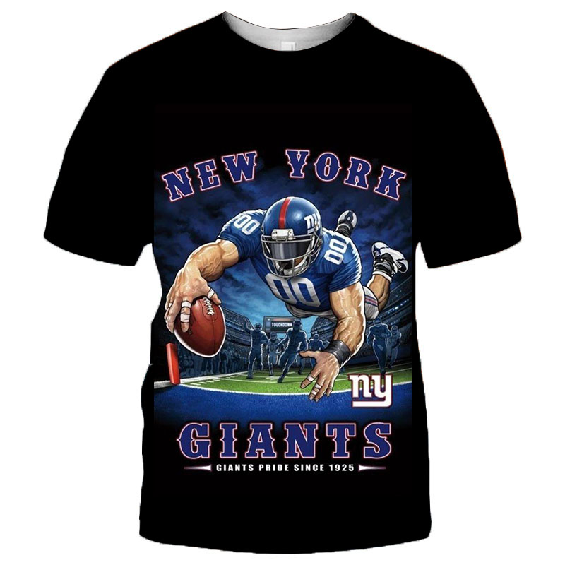 Oversized Sport Black Football Teams Unisex T Shirts