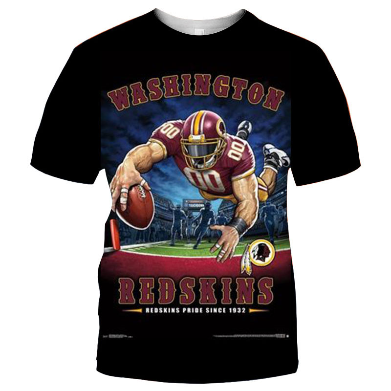 Oversized Sport Black Football Teams Unisex T Shirts