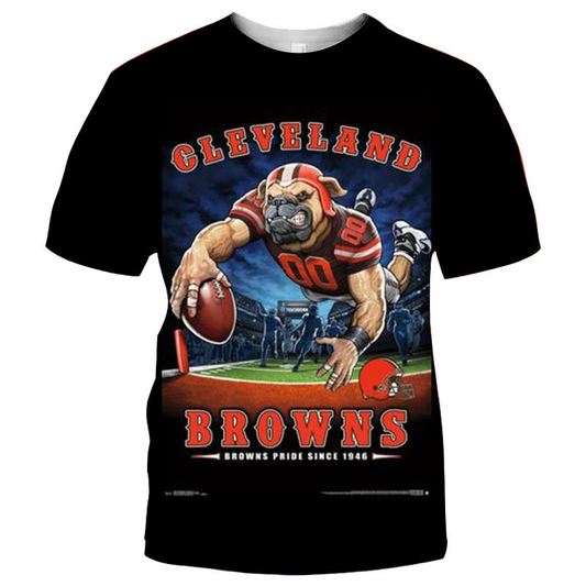 Oversized Sport Black Football Teams Unisex T Shirts