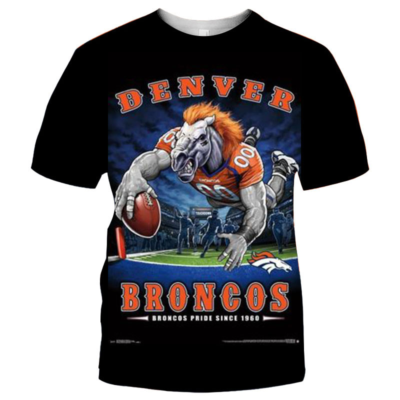 Oversized Sport Black Football Teams Unisex T Shirts