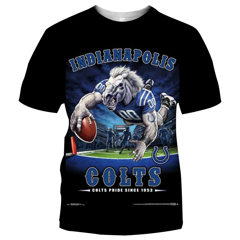 Oversized Sport Black Football Teams Unisex T Shirts