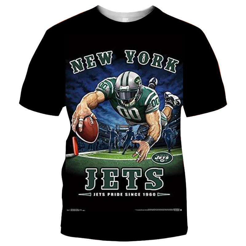 Oversized Sport Black Football Teams Unisex T Shirts