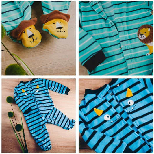 Home Love Romper Fleece Jumpsuit For Newborn Baby Boys And Baby Girl New Born Baby Clothes