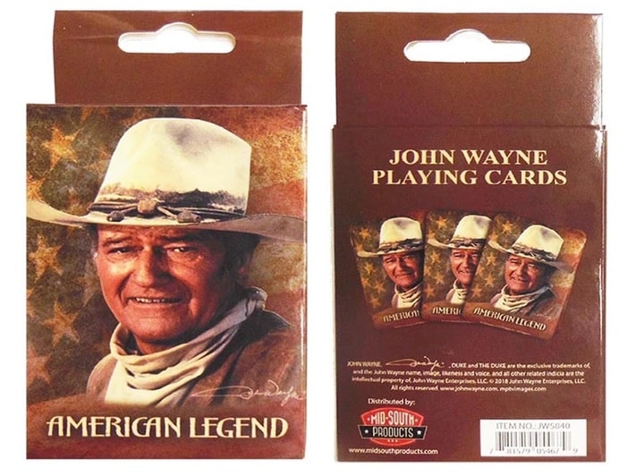 John Wayne American Legend Playing Cards