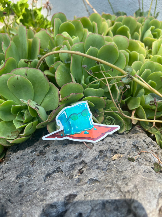 Metal Weave Games: Summer Cube Sticker
