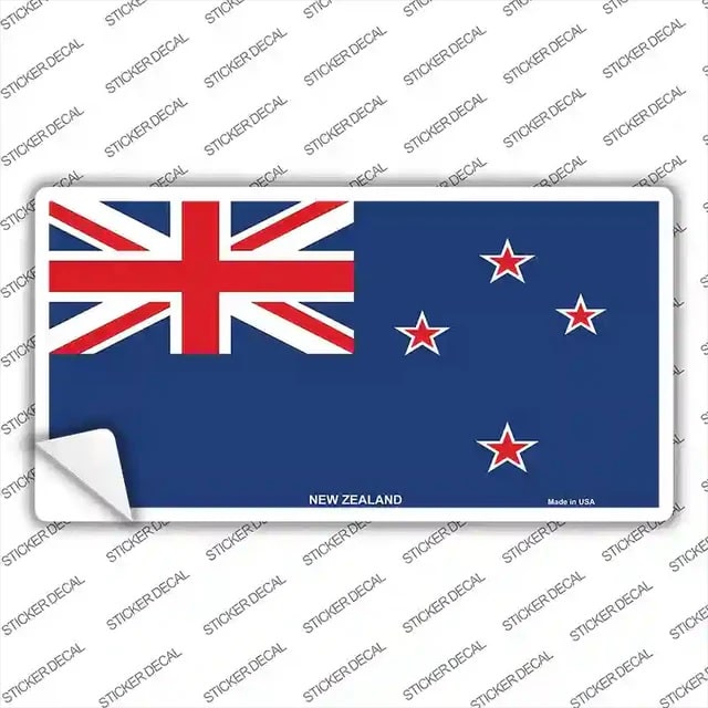 New Zealand Flag Bumper Sticker