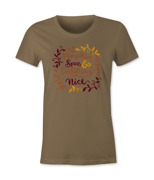 Pumpkin Spice and Everything Nice TShirt