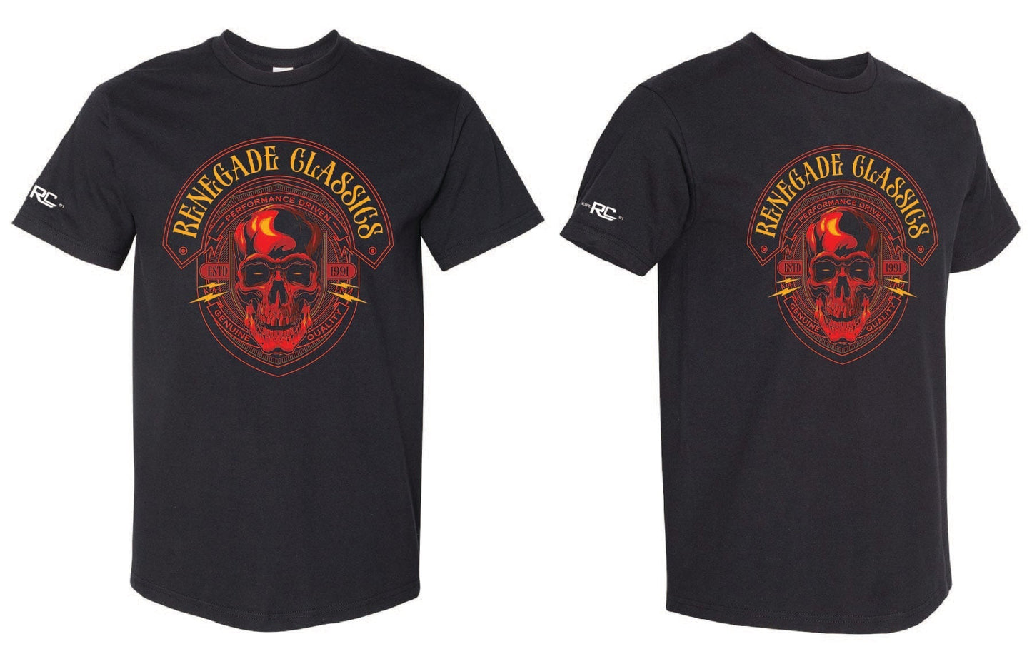 Alternate Views RC RENEGADE CLASSICS RED SKULL TSHIRT