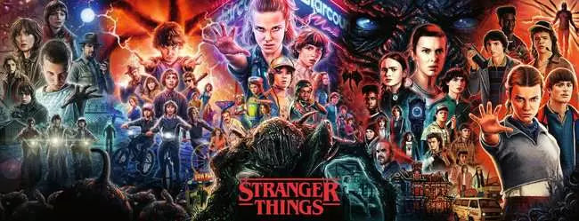 Ravensburger: Puzzle - Panorama - Stranger Things - See You On The Other Side