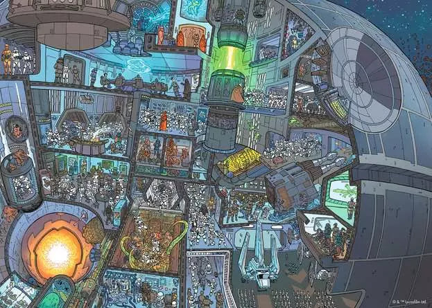 Ravensburger Puzzle: Star Wars - Where's Wookiee