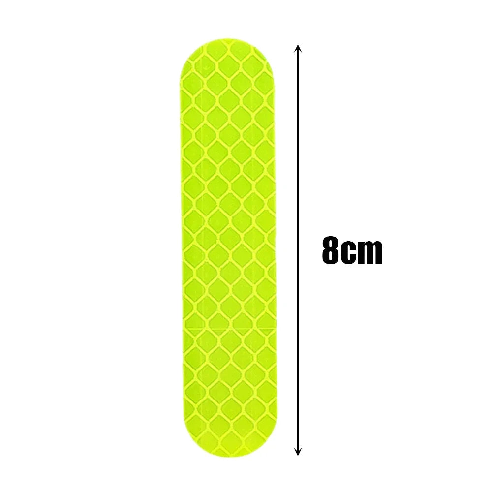 Green textured strip with a measurement label on a white background