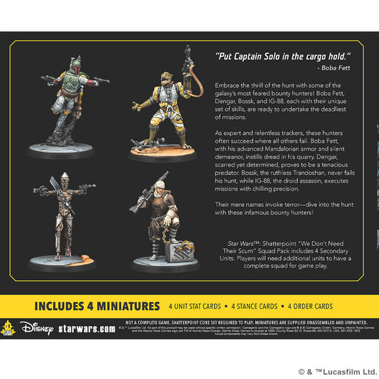 Star Wars Shatterpoint: We Don’t Need Their Scum Unit Pack