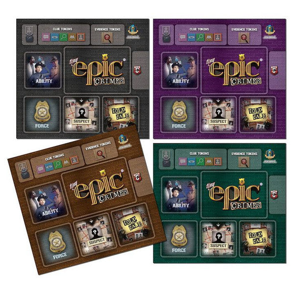 Tiny Epic Crimes: Detective Mats