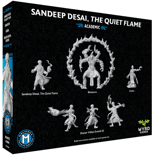Malifaux 4E: Arcanists - Sandeep Desai, The Quiet Flame
