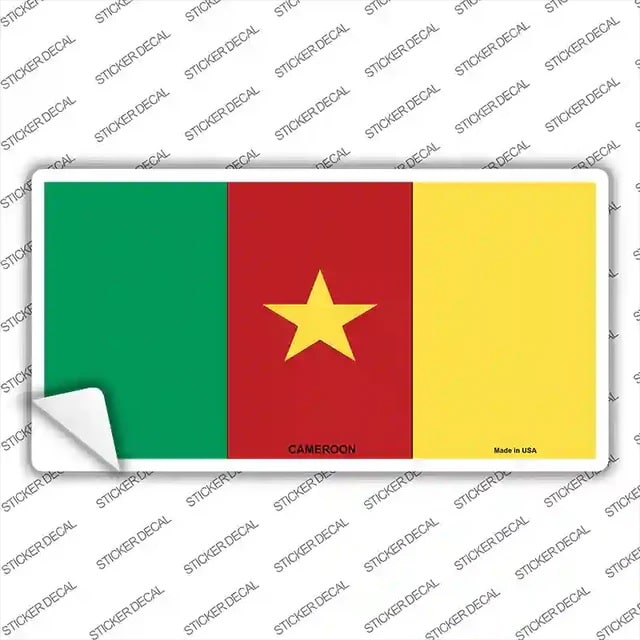 Cameroon Flag Bumper Sticker