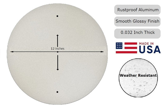 Koi Fish Yin-Yang Novelty Metal Circular Sign