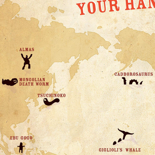 Cryptids of the World Postcard