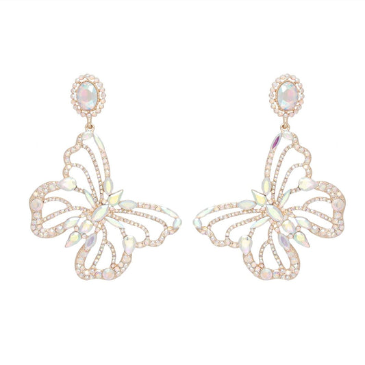Dangle XL Aurbo Glam Butterfly Post Earrings