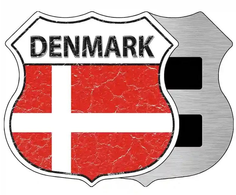 Denmark Highway Shield Magnet