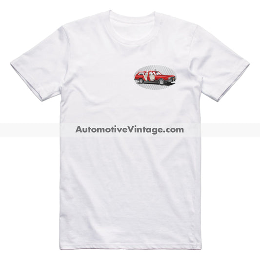 Fantasy Island Plymouth Volare Famous Car Chest Logo T-shirt