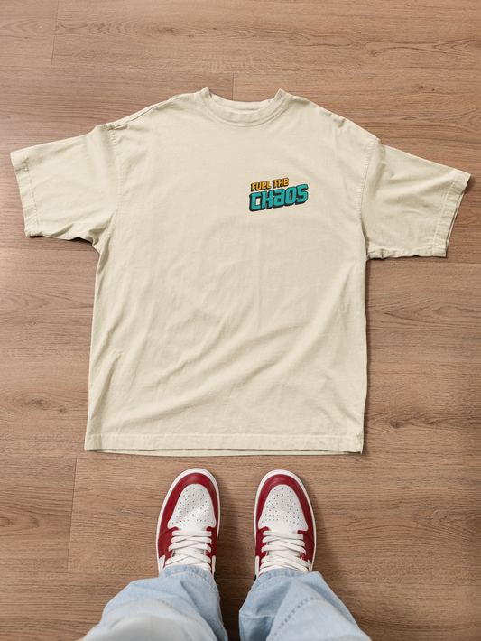 Fuel the Chaos – Limited Drop Tee (Sand)
