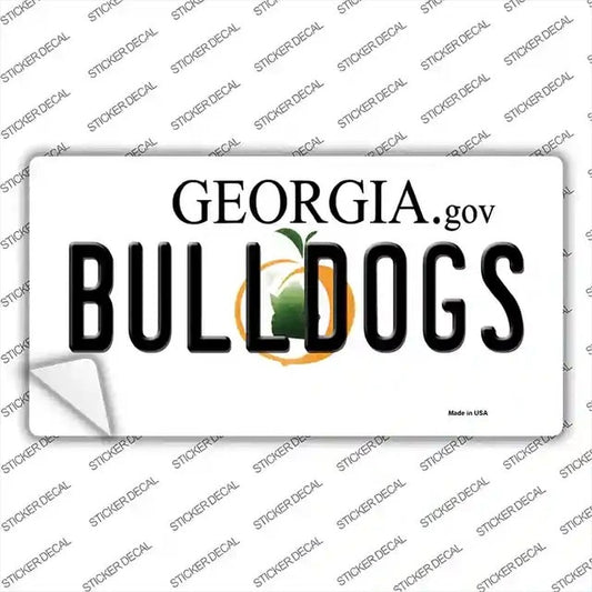 Georgia Bulldogs Sticker Decal