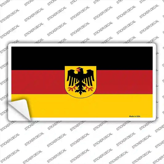 Germany Flag Novelty Sticker Decal