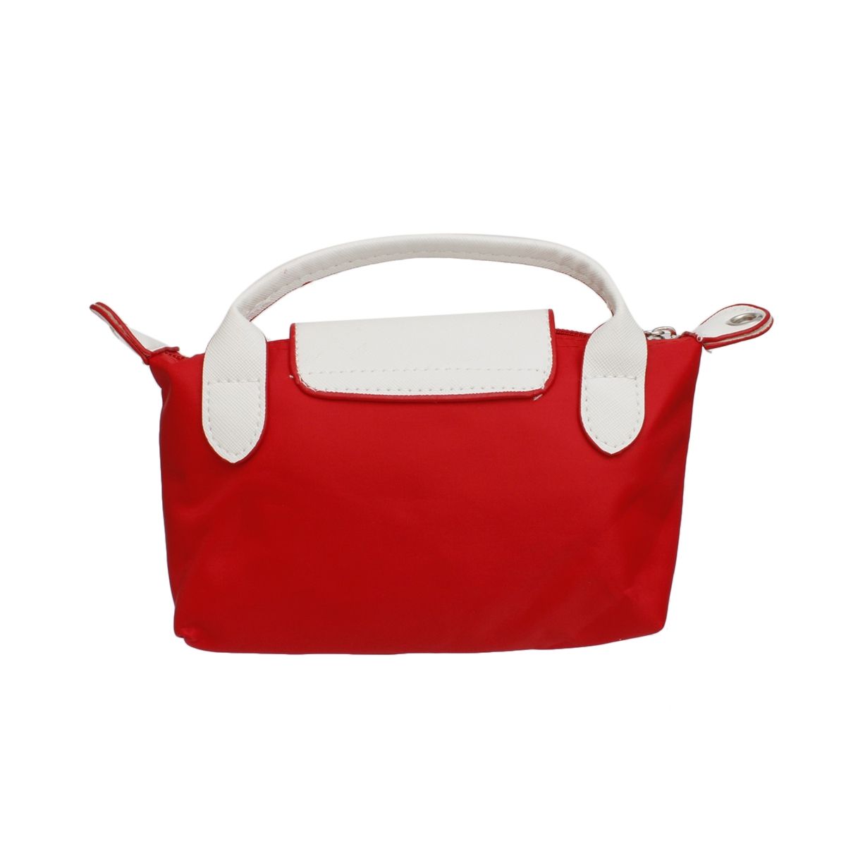 DST Sorority Red Nylon Mini Pouch Handle Strap