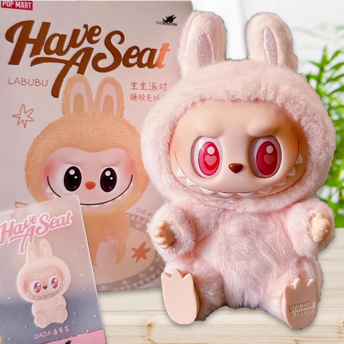 Bag Charm Blind Box Labubu Monster Plush Keychain
