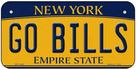 Go Bill's Bicycle License Plate