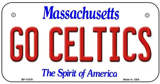 Go Celtics Bicycle License Plate