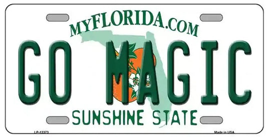 Go Magic Florida License Plate